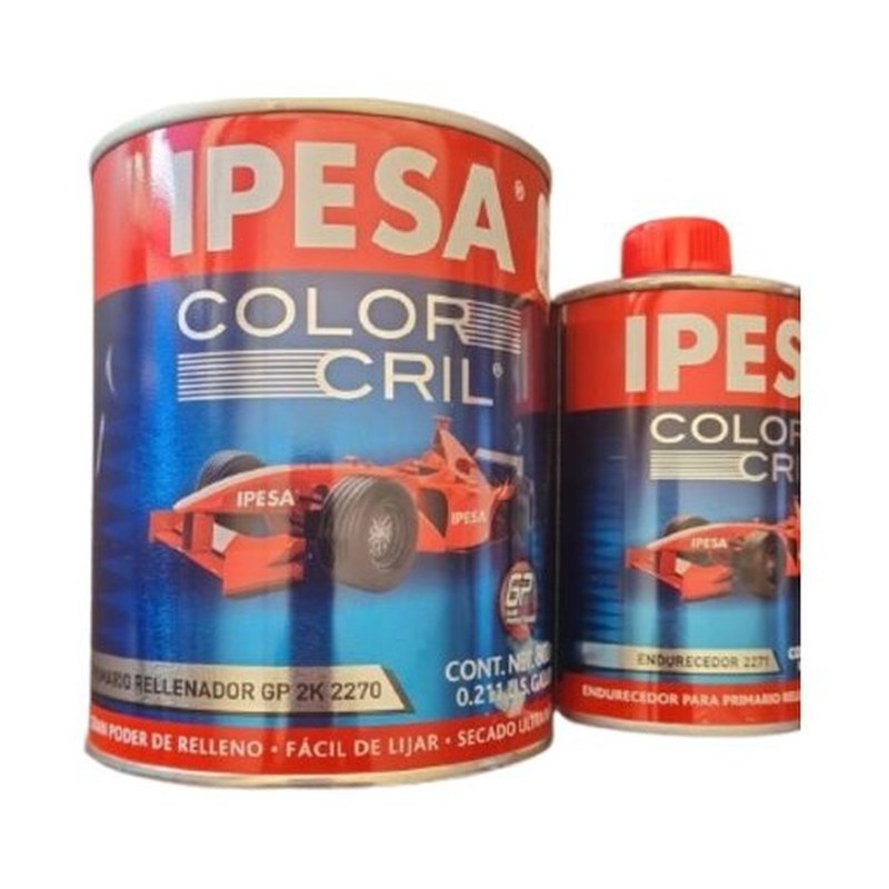 Primario rellenador IPESA COLOR CRIL GP 2K 2270 con su endurecedor