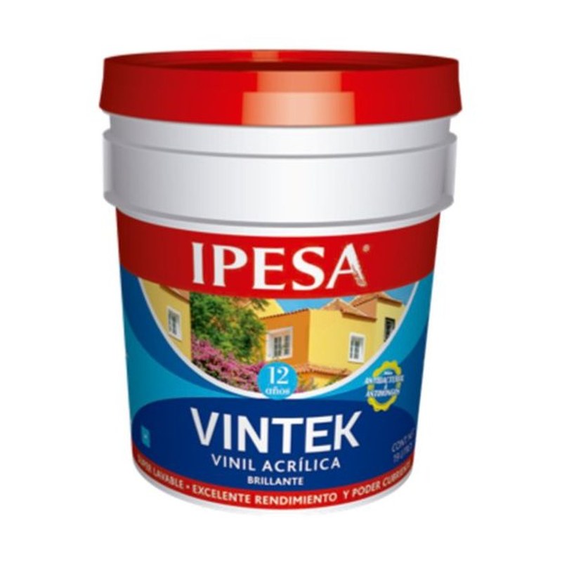 Cubeta de pintura vinil acrílica IPESA VINTEK